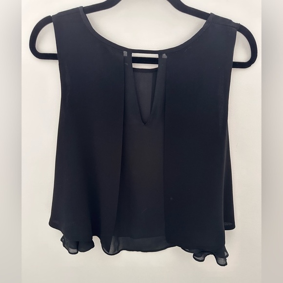 Zara chiffon sleeveless blouse - Picture 3 of 5